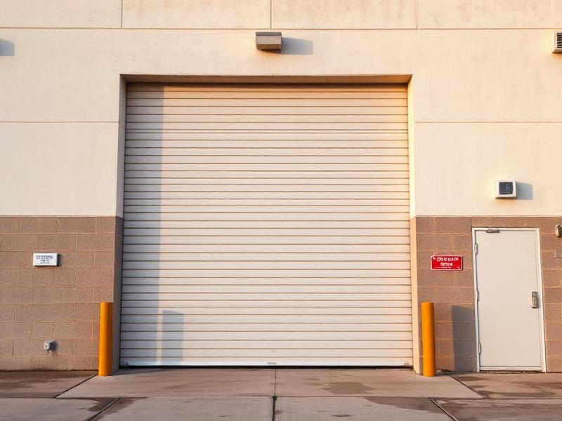 Commercial warehouse door